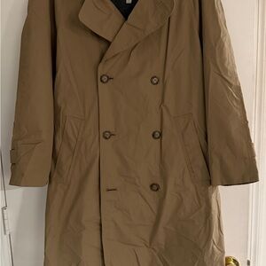 London Fog Men's Classic Tan Trench Coat